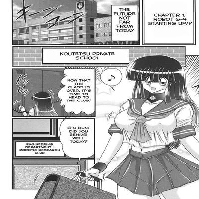 Sailor Uniform Girl And The Perverted Robot