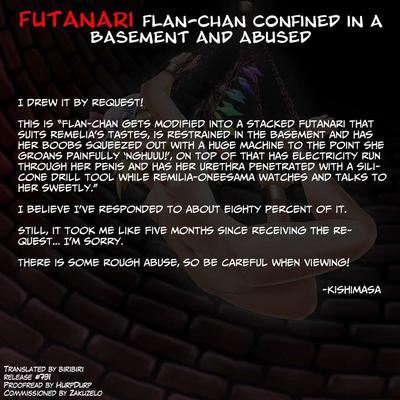 Futanari Flan-chan Chikashitsu de Kankin Ryoujoku